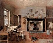 Frederick Mccubbin Kitchen at the old King Street Bakery china oil painting artist
